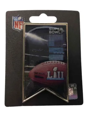 2018 Super Bowl 52 LII Minnesota Banner Aminco Collector's Metal Lapel Pin