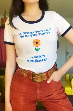 A Woman's Place Tee ✿ 100% of profits donated