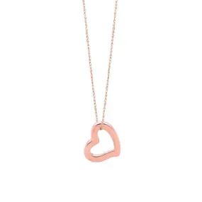 Aura by Martin Binder Open Heart Pendant Necklace