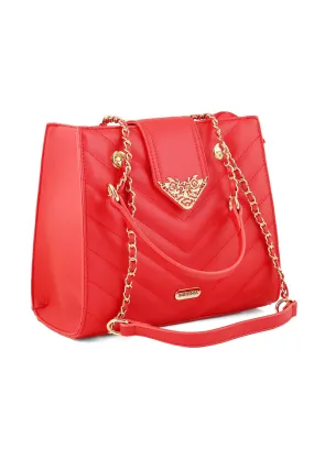 Baguette Shoulder Bags B15127-Red