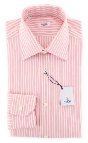 Barba Napoli Pink Shirt - Slim