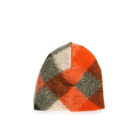 Beanie (Orange/Olive)