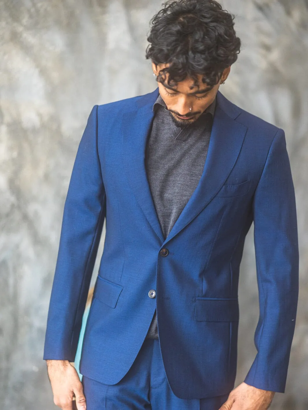 Blue Huddersfield Fresco Suit