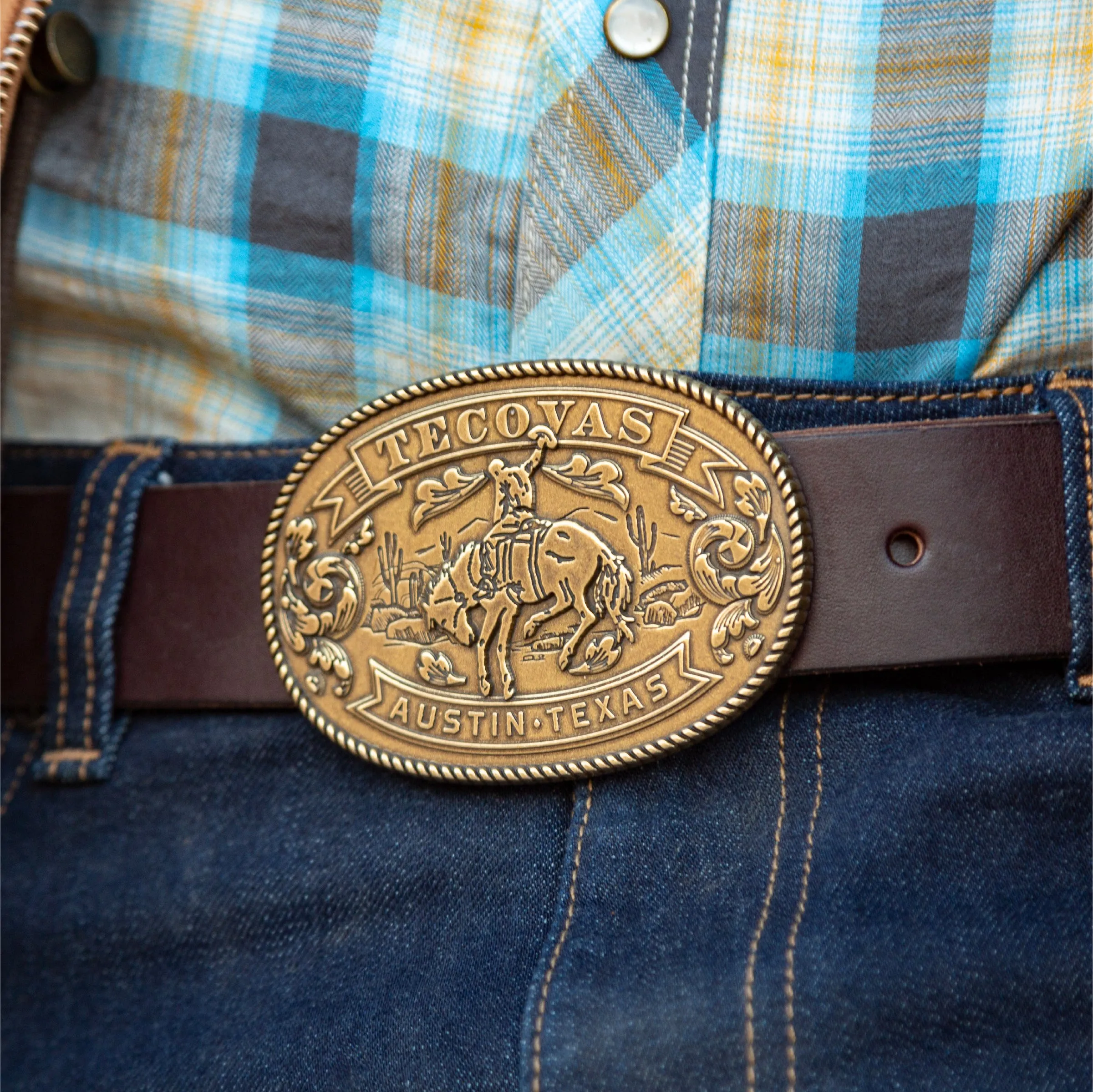 Bronco Belt Buckle