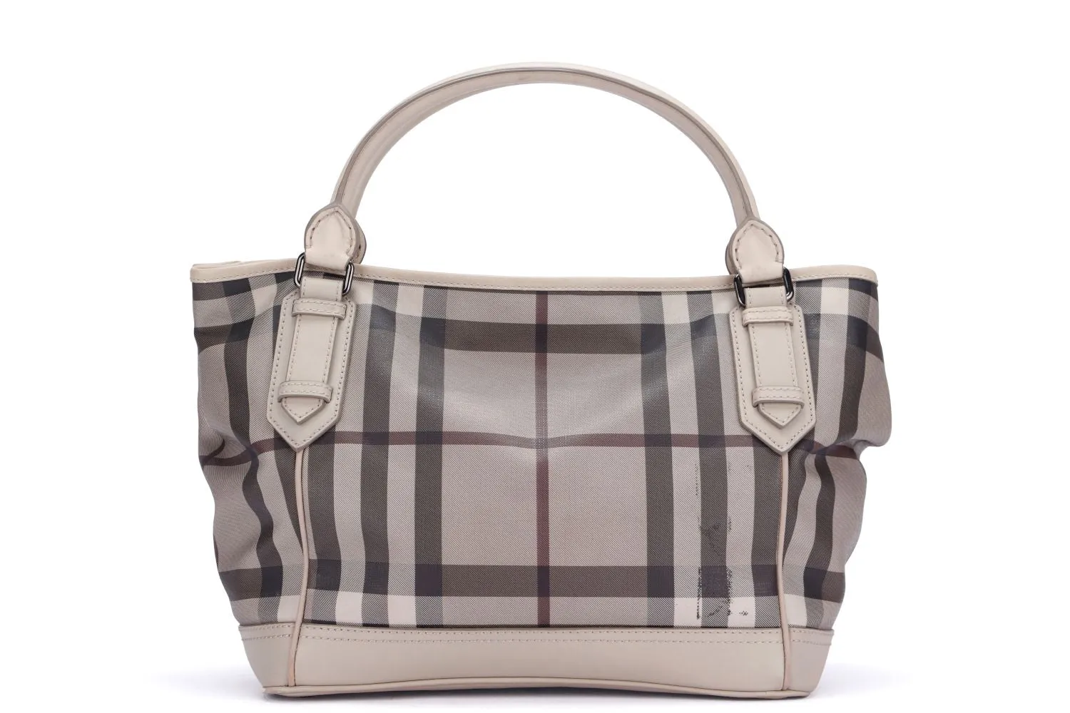 Burberry Smoked Check Trench Tote Bag