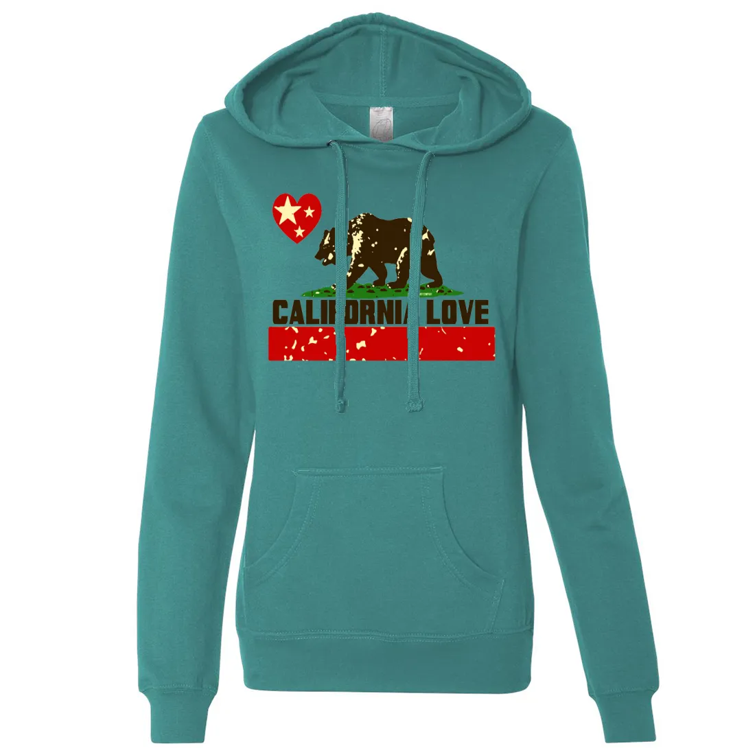 California Love Ladies Lt./Wt. Hoodie