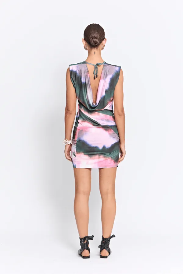 Calloway Reversible Mini Dress Pink Haze