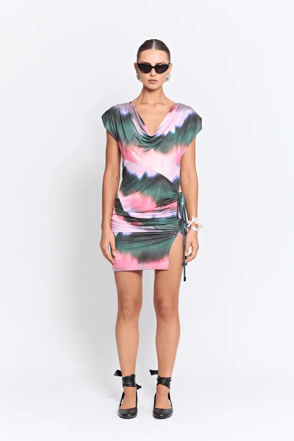 Calloway Reversible Mini Dress Pink Haze