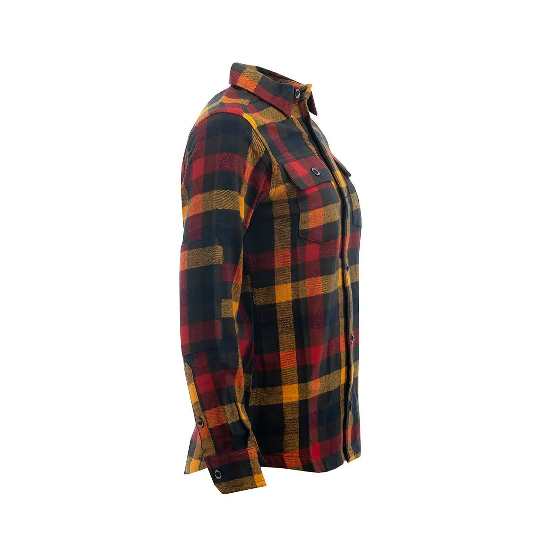 Canada Flannel Long-Sleeve Lady (Navy)