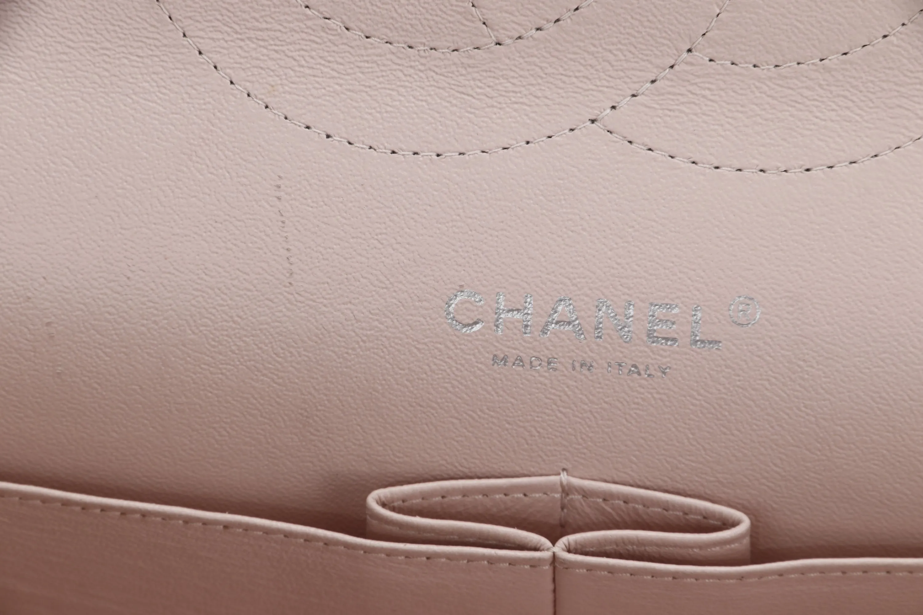 CHANEL DOUBLE FLAP BAG (1893xxxx) JUMBO LIGHT PINK CAVIAR LEATHER SILVER HARDWARE, WITH DUST COVER, NO CARD