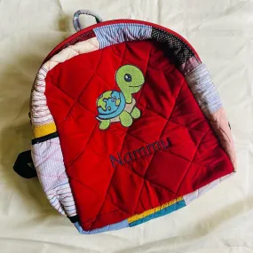 Customised Backpack for Kids - Baby Tortoise