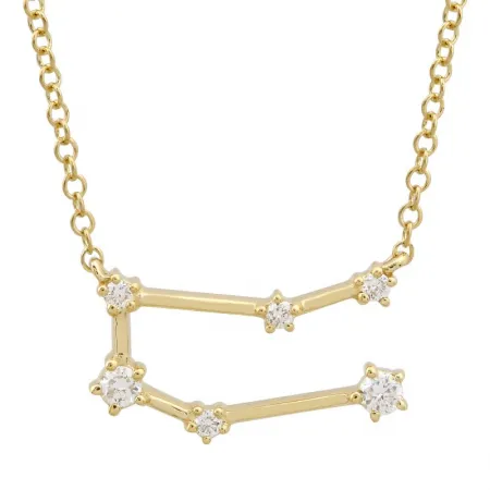 Diamond Zodiac Constellation Necklace