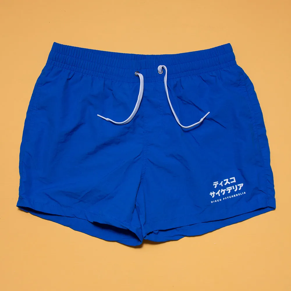 Disco Psychedelia - Swim Shorts - Blue