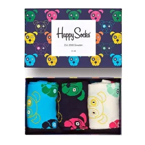 Dog Socks Gift Box Set - 3-Pack