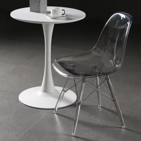 Eames DSW Style Clear Chair