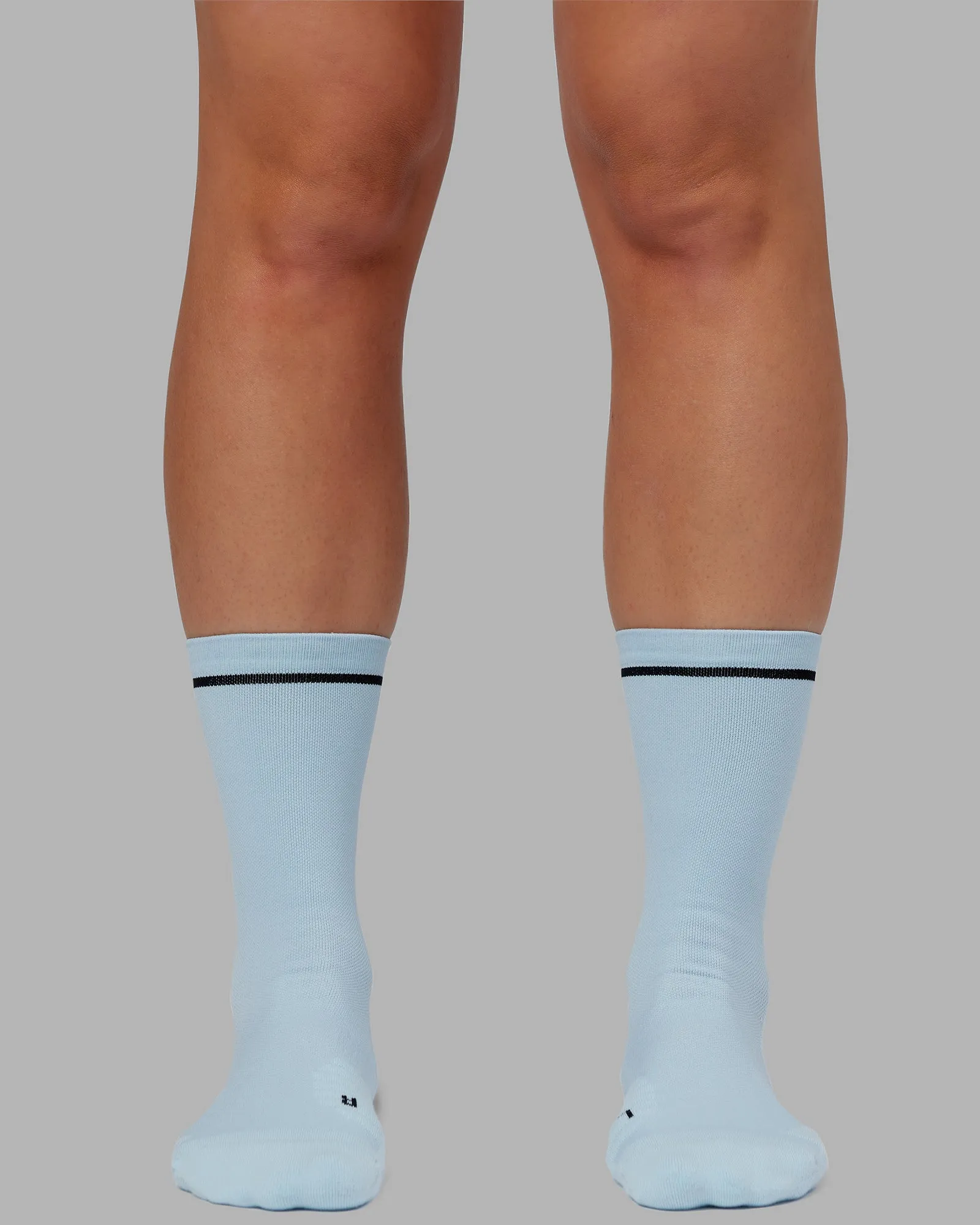 Fast Performance Crew Socks - Glacial Blue-Black