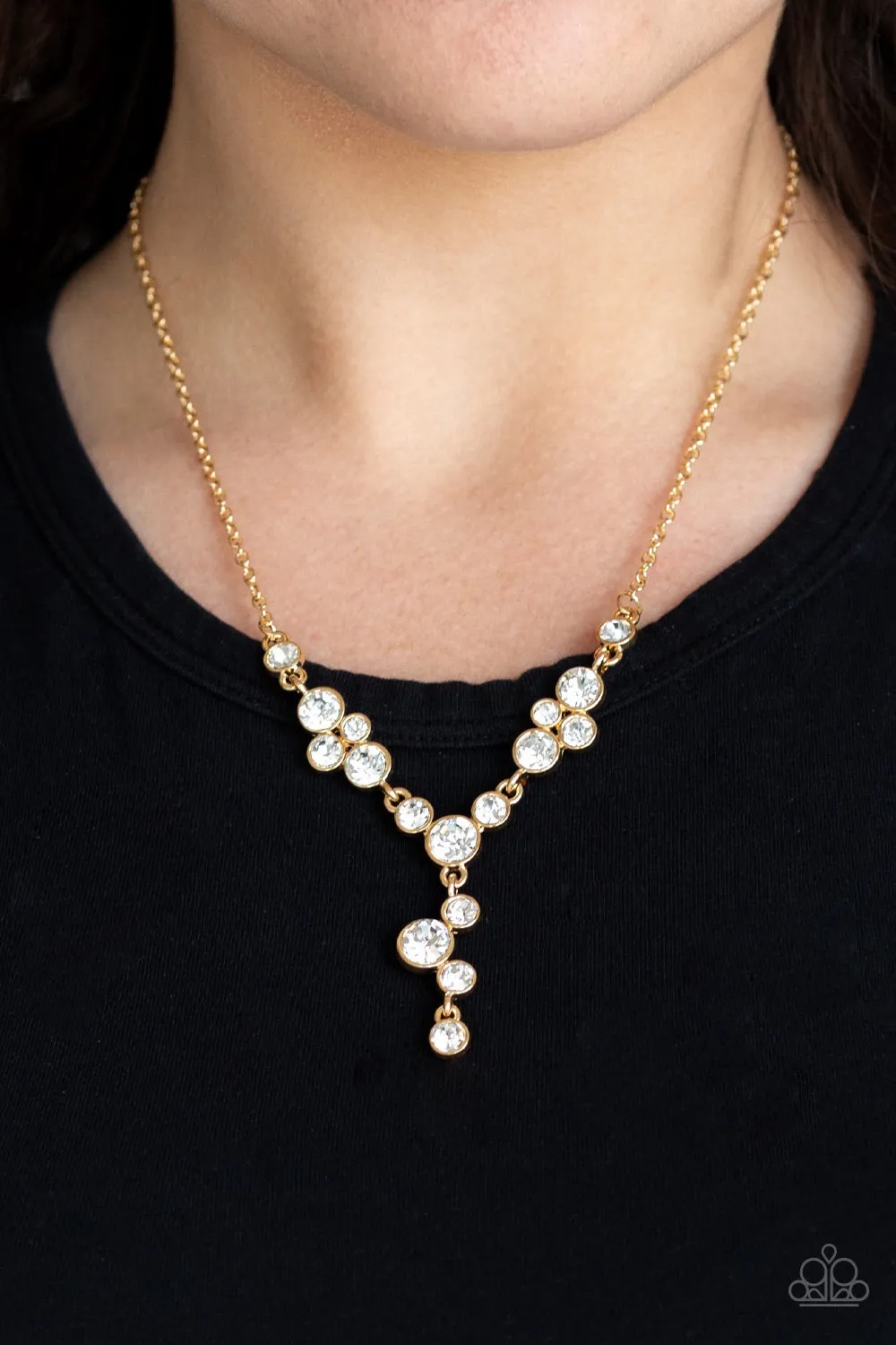 Five-Star Starlet Gold-Necklace