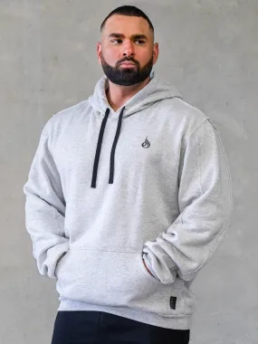 Force Pullover Hoodie - Chalk Grey Marl