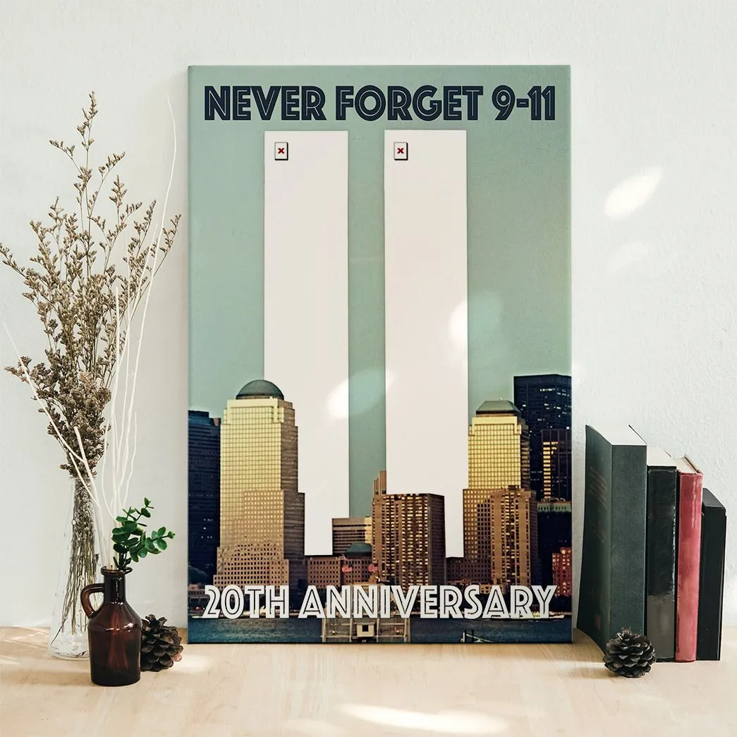 Gearhuman 3D Missing Twin Towers Canvas