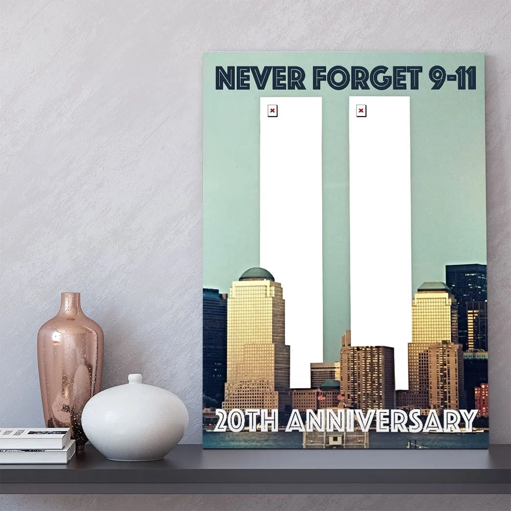 Gearhuman 3D Missing Twin Towers Canvas