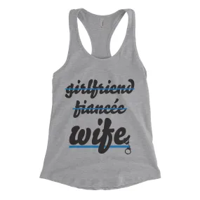 Girlfriend Fiancee Police Wife Ladies Tank