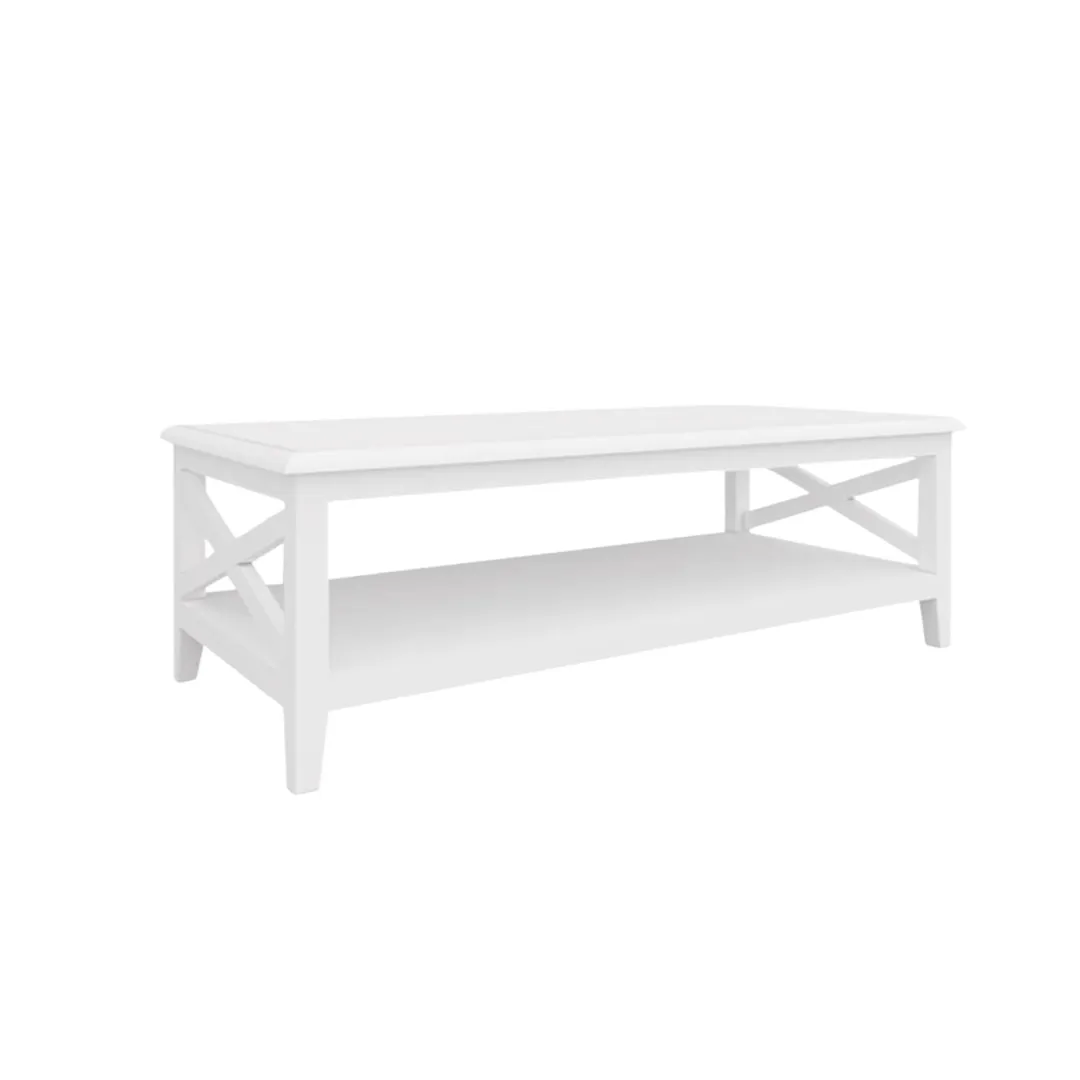 Hamptons Style White Coffee Table