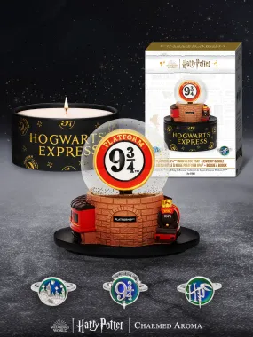 Harry Potter Platform 9  Snow Globe Jewelry Candle - Harry Potter Mood Ring Collection