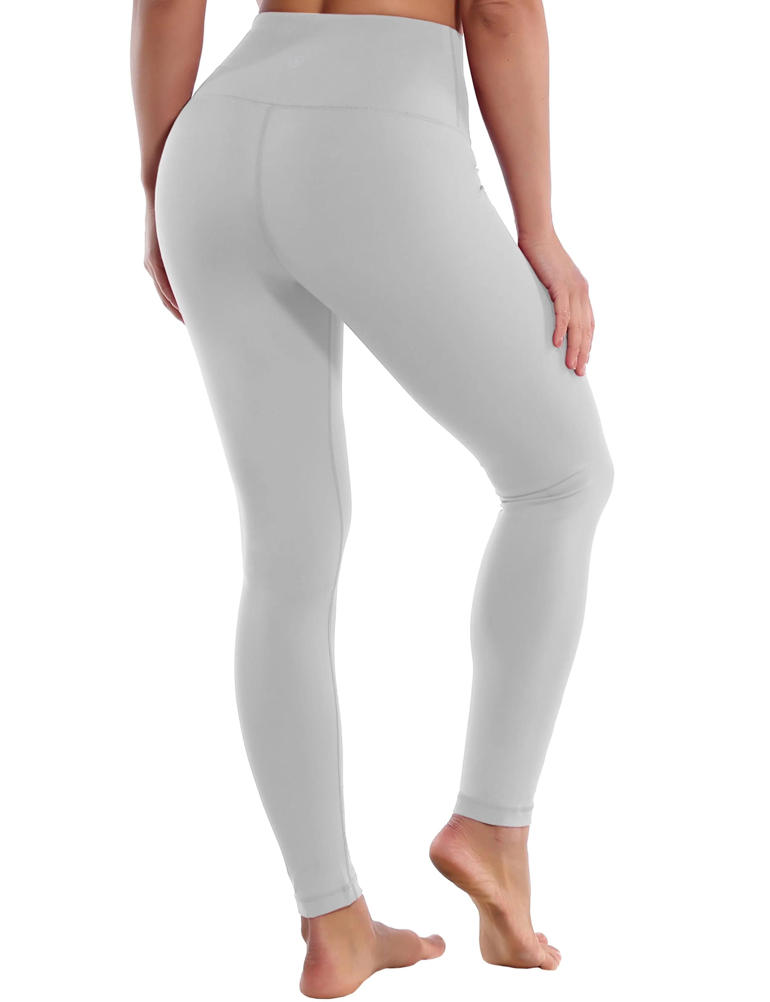 High Waist yogastudio Pants lightgray_yogastudio