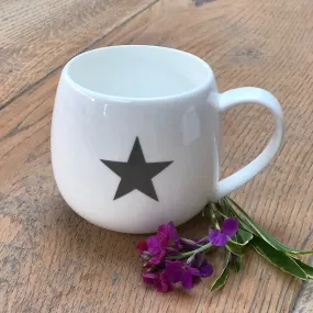 Holmes Grey Star Hug Mug