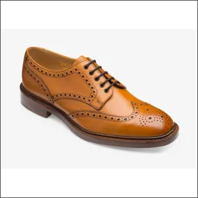 Loake Chester Tan Brogue Leather Sole*