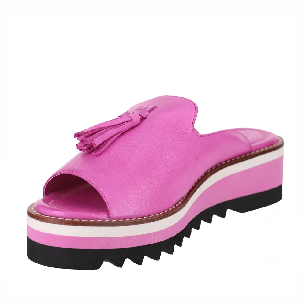 Luxe Sandal - Hot Pink