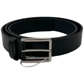 Men's Leather Belt Black Size Waist 38