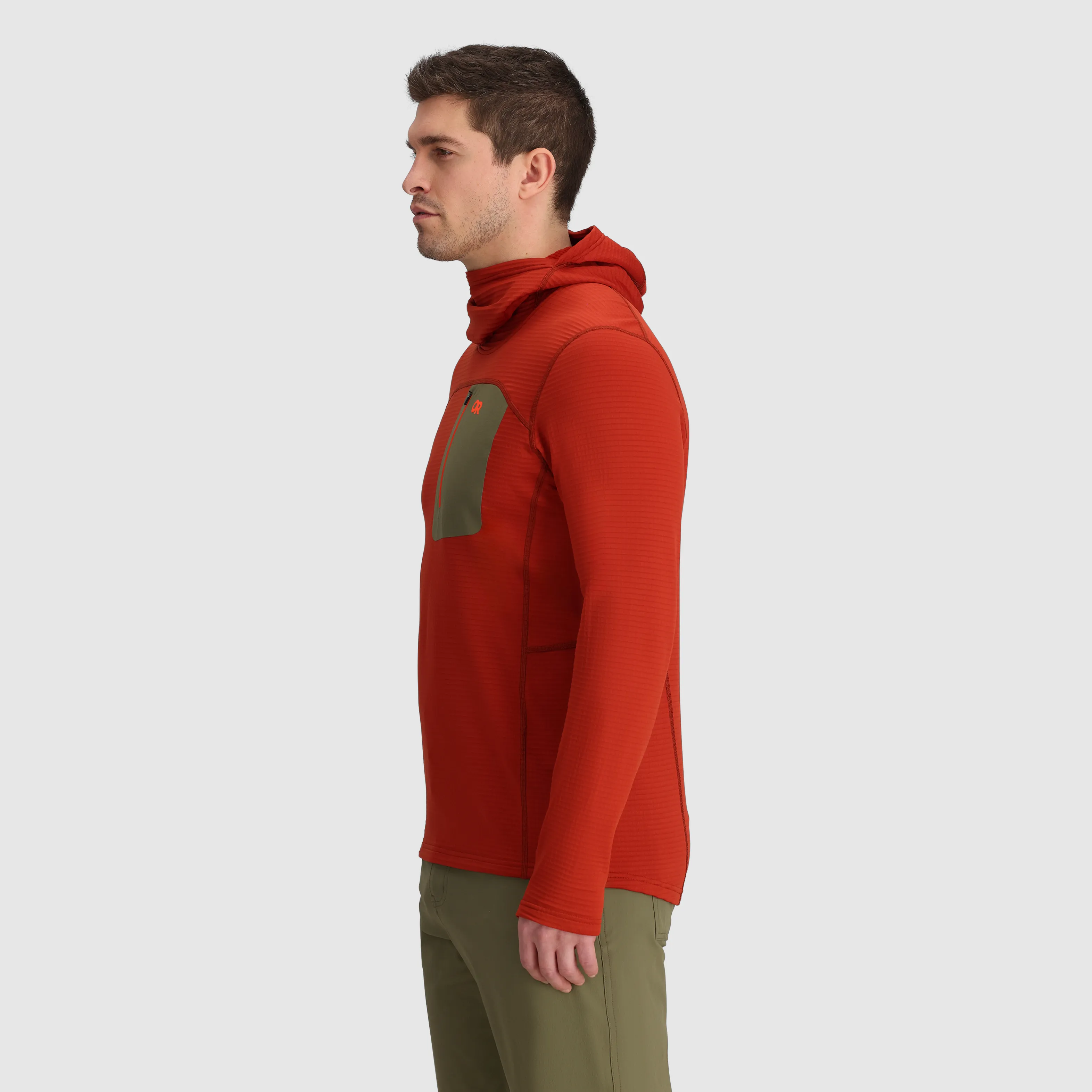 Men's Vigor Grid Fleece Pullover Hoodie