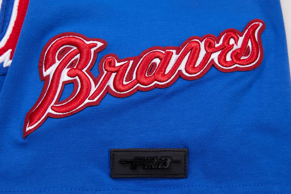 MLB ATLANTA BRAVES STACKED (ROYAL BLUE)