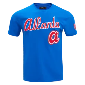 MLB ATLANTA BRAVES STACKED (ROYAL BLUE)