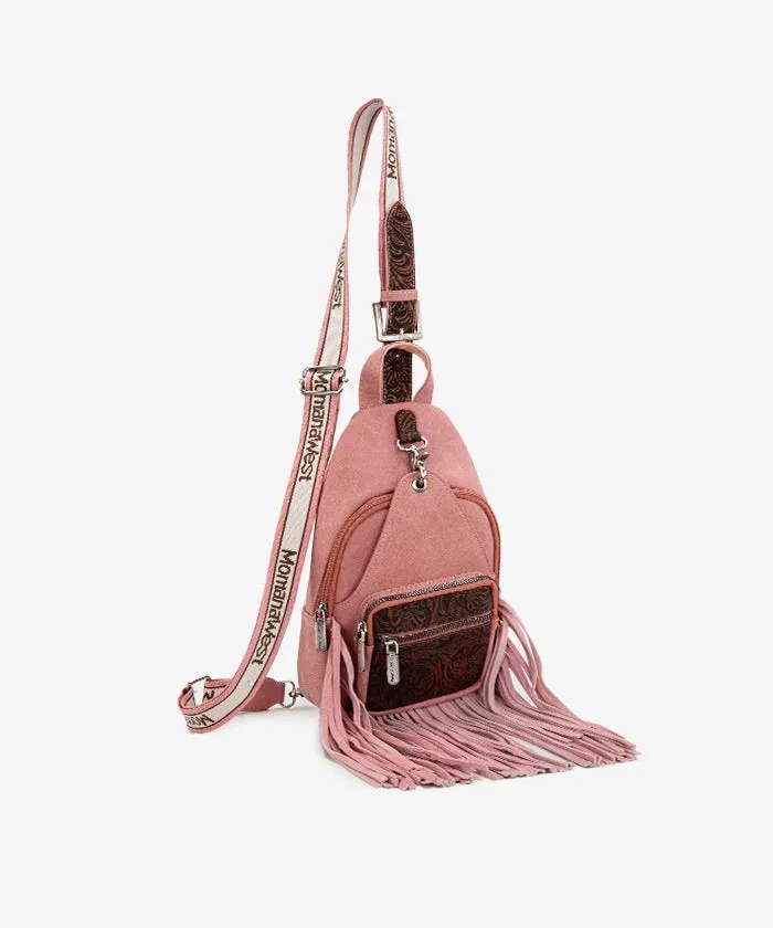 Montana West Fringe Sling Bag