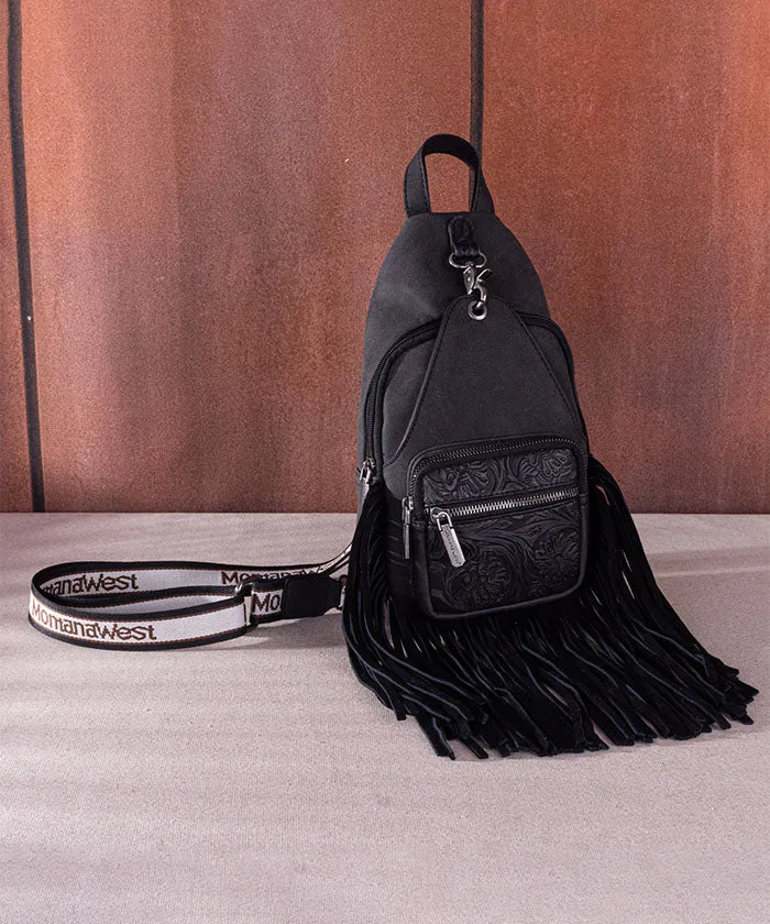 Montana West Fringe Sling Bag