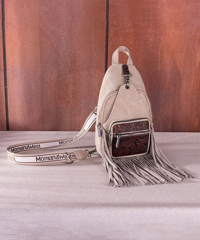 Montana West Fringe Sling Bag