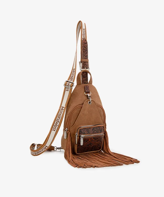 Montana West Fringe Sling Bag