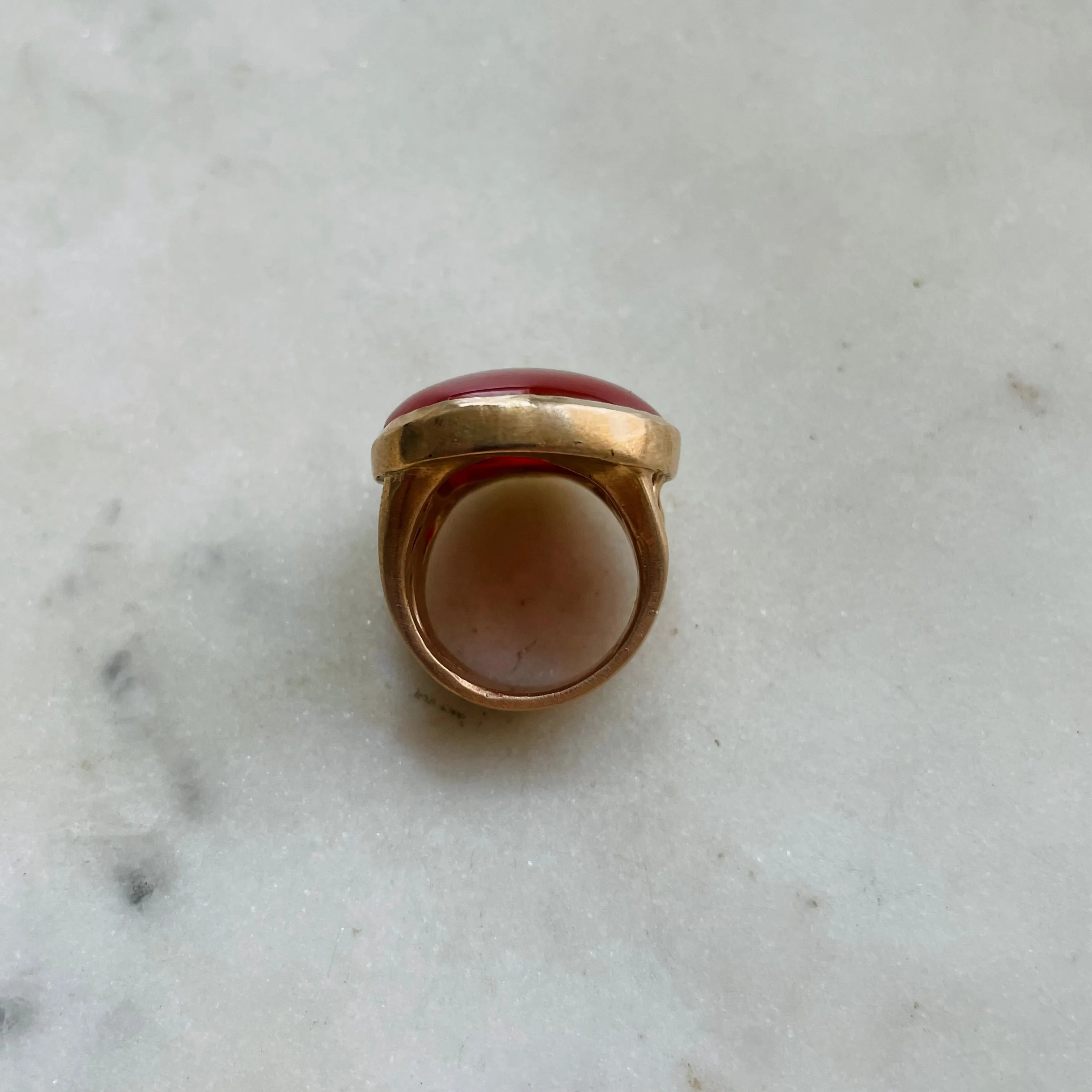 MOTHER TREE RING — CARNELIAN