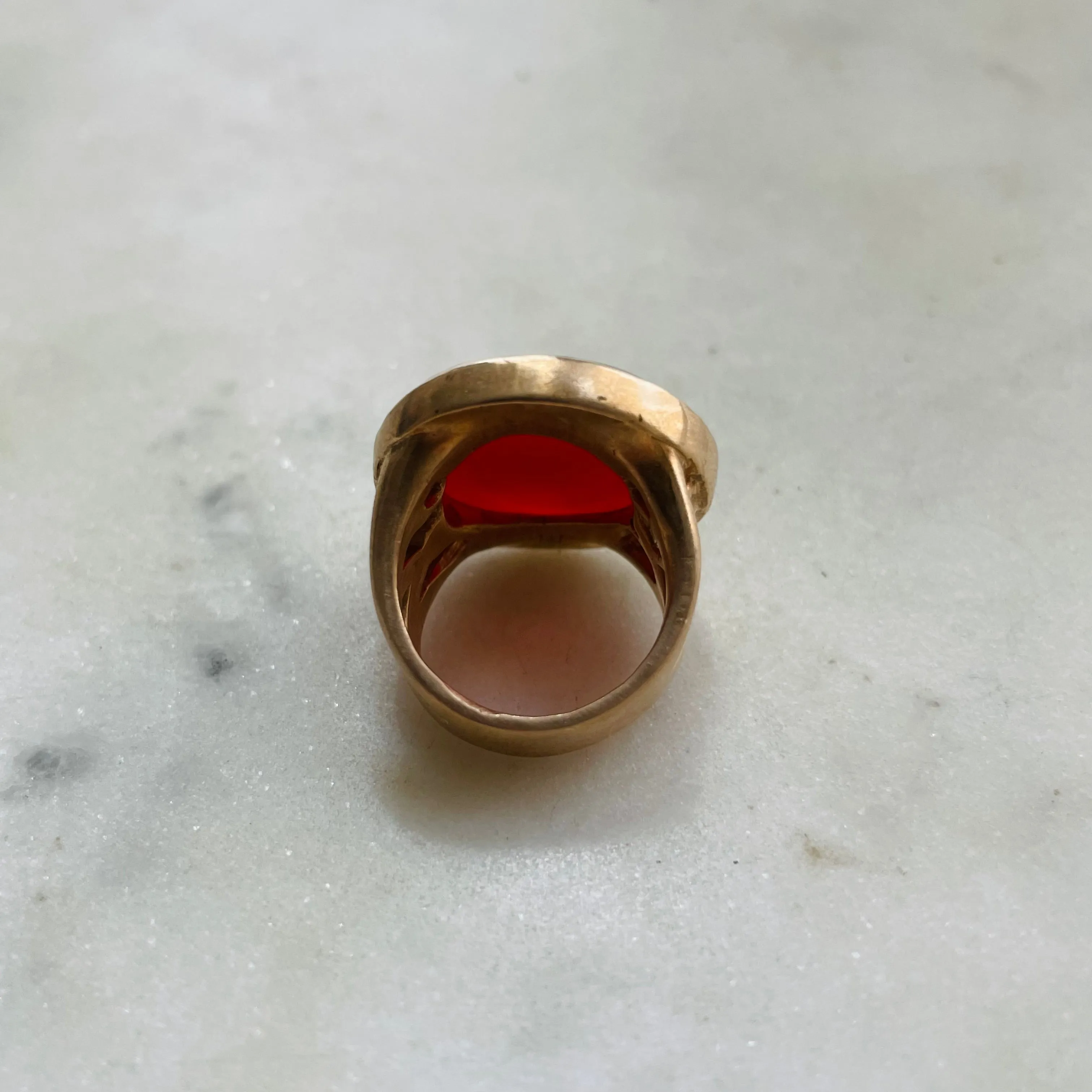 MOTHER TREE RING — CARNELIAN