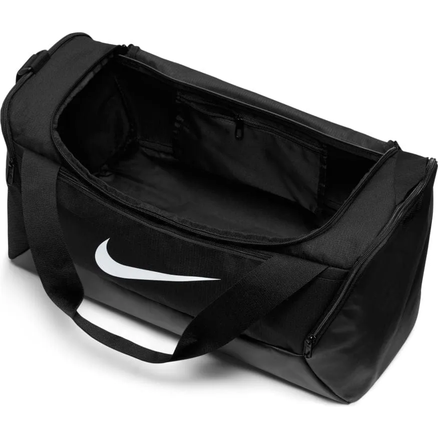 NIKE BRASILIA 9.5 TRAINING BLACK DUFFEL BAG (SMALL, 41L)