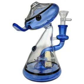 On Point Glass - 6 Duck Head Water Pipe With 14M Bowl & 4mm Banger - Various Colors