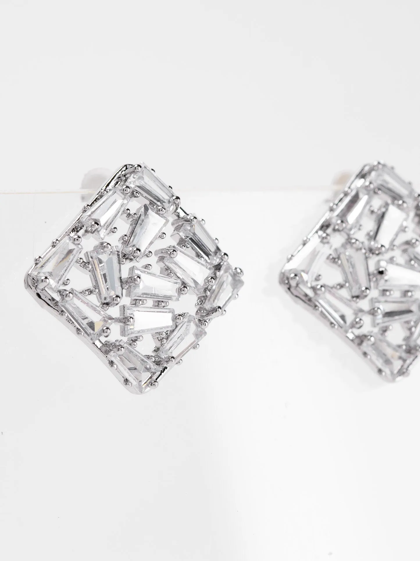 Penelope CZ Stud Minimal Earrings