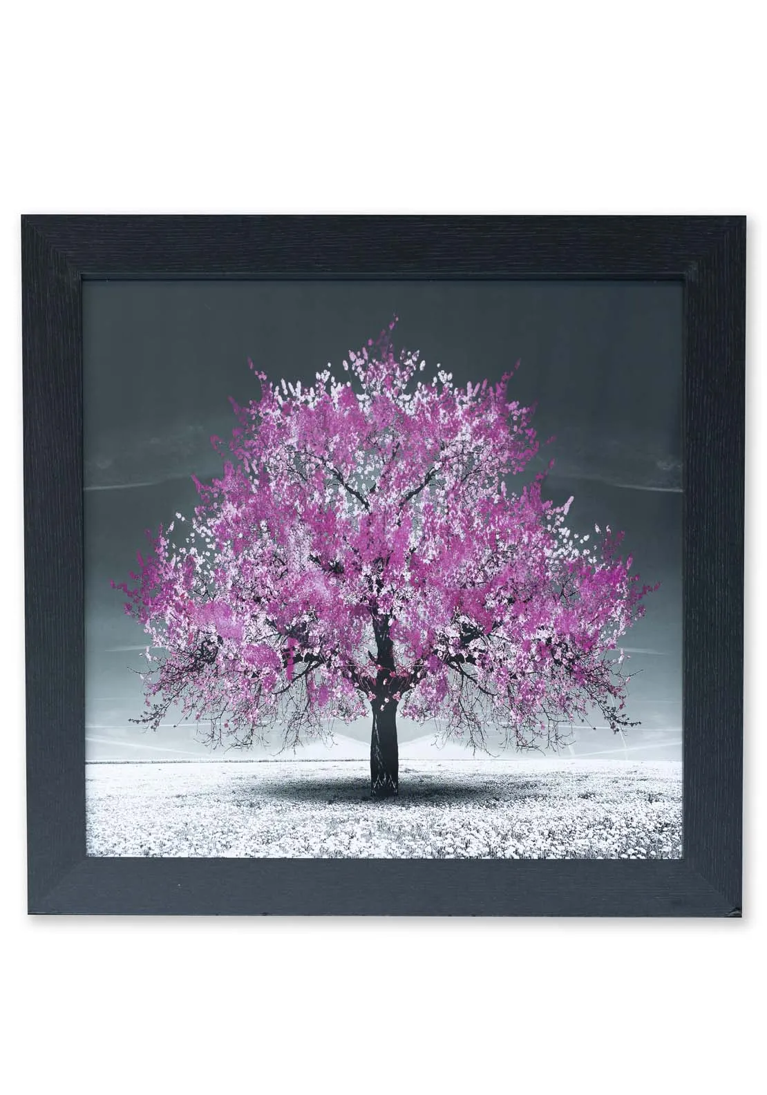 Pink Tree Framed Photo - Multi