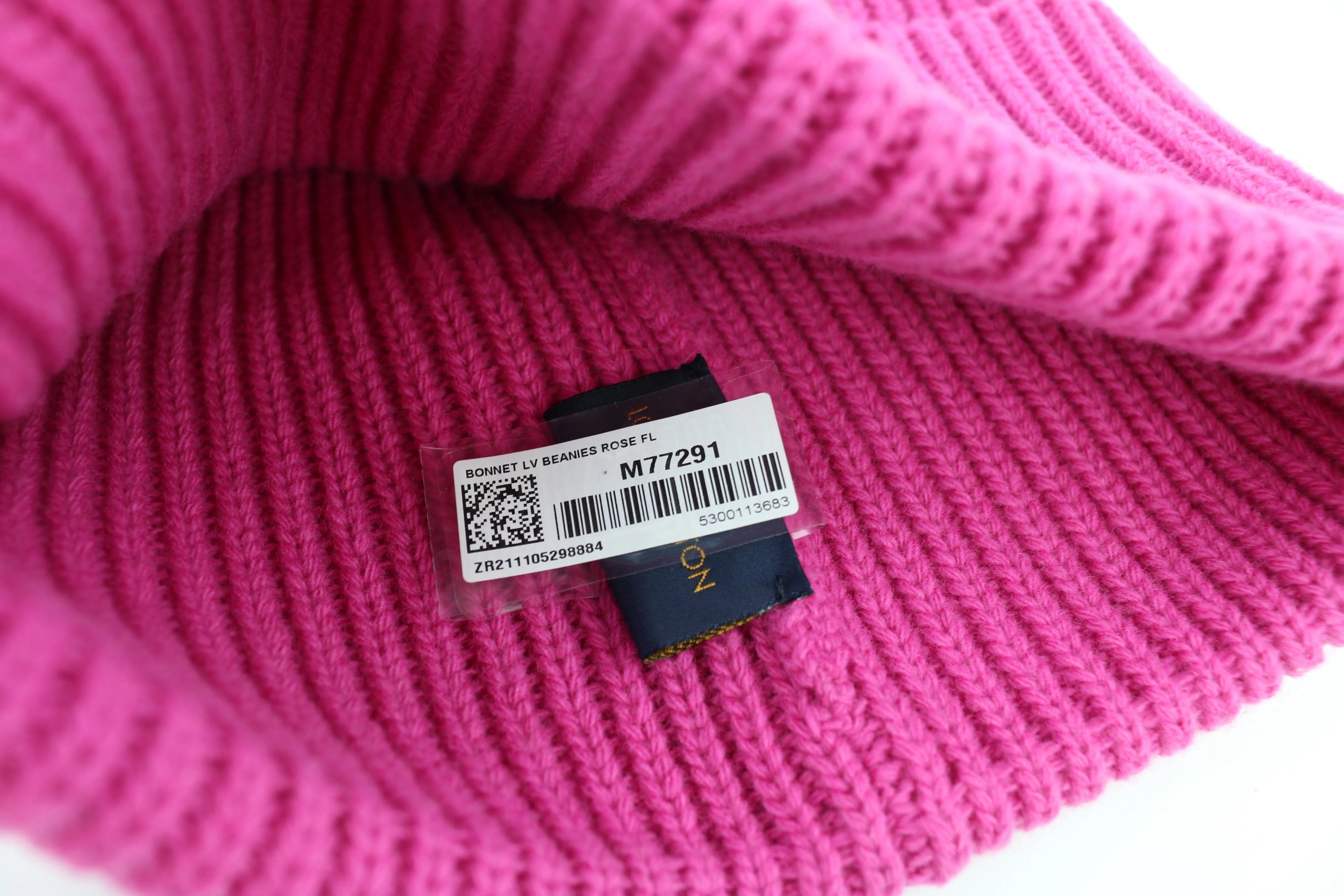 Pink Wool Beanie