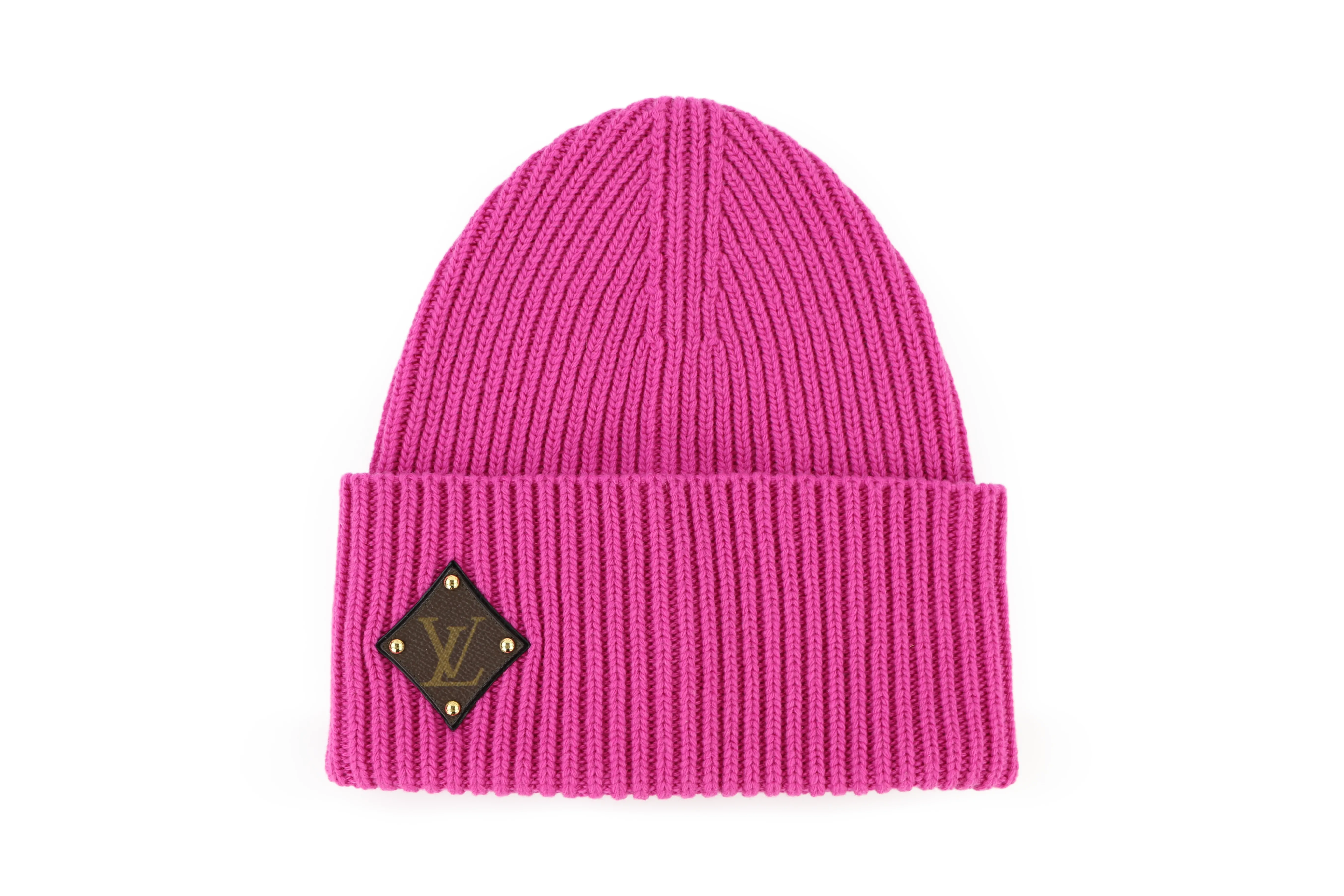 Pink Wool Beanie