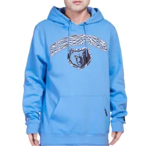 Pro Standard Memphis Grizzlies Animal Print DK Po Hoodie (University Blue)