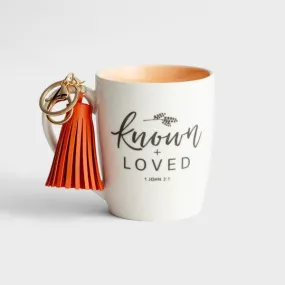 "Known & Loved" Mug With Tassle