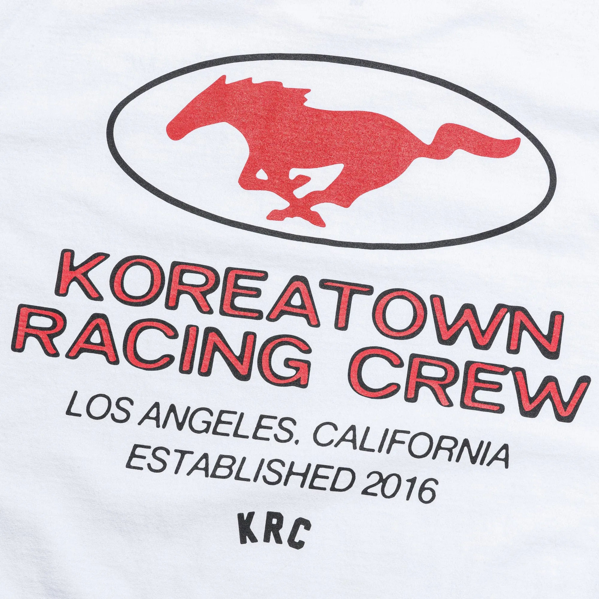 Race Crew Tee - Off White